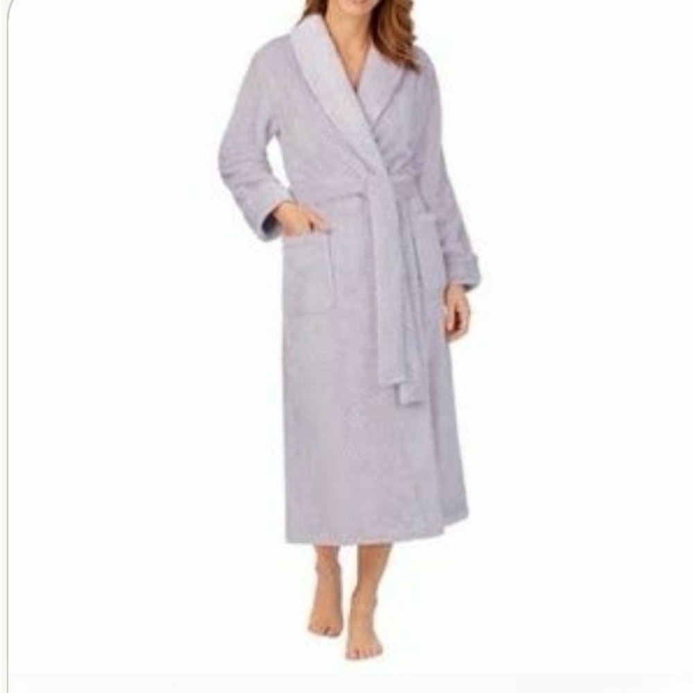 Carole Hochman Plush Wrap Robe Women's Large